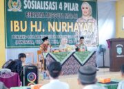 Tanamkan Cinta Tanah Air kepada Generasi Muda, Hj Nurhayati Sosialisasikan Empat Pilar Kebangsaan