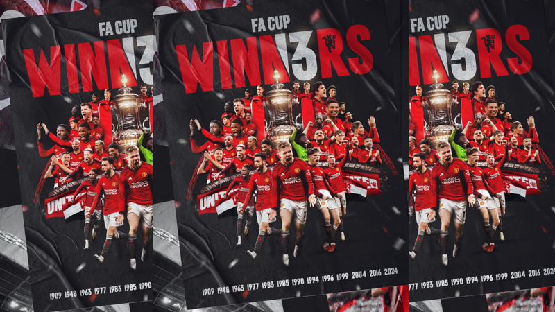 Tak jadi Puasa Gelar, MU Sabet Piala FA ke 13