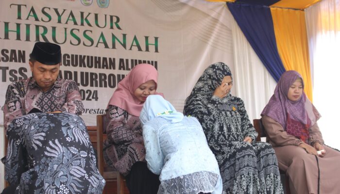 Tasyakur Akhirussanah dan Pesan Kepala Madrasah MTsS Riyadlurrohmah