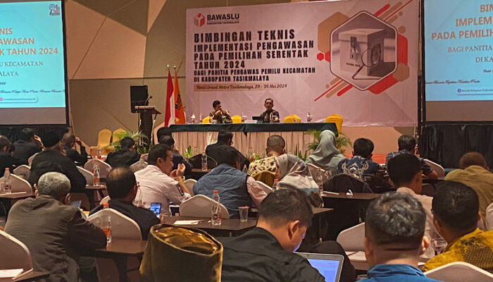 Beda Regulasi, Bawaslu Kabupaten Tasikmalaya Gelar Bimtek untuk Panwascam