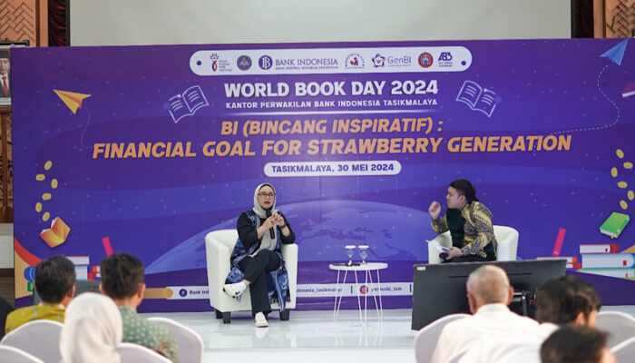 Hari Buku Sedunia, Perpustakaan BI Tasikmalaya Bahas Financial Goal untuk Generasi Strawberry