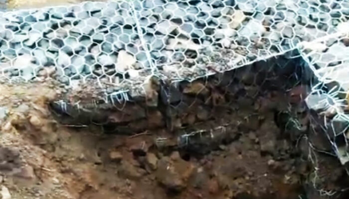 Kualitas Pekerjaan Bronjong di Desa Kersagalih jadi Sorotan