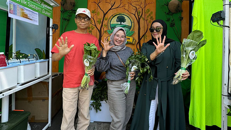 Hadir di HKP k 52 Tingkat Kota Tasikmalaya, Arjuna Farm Perkenalkan Inovasi Teknologi Pertanian