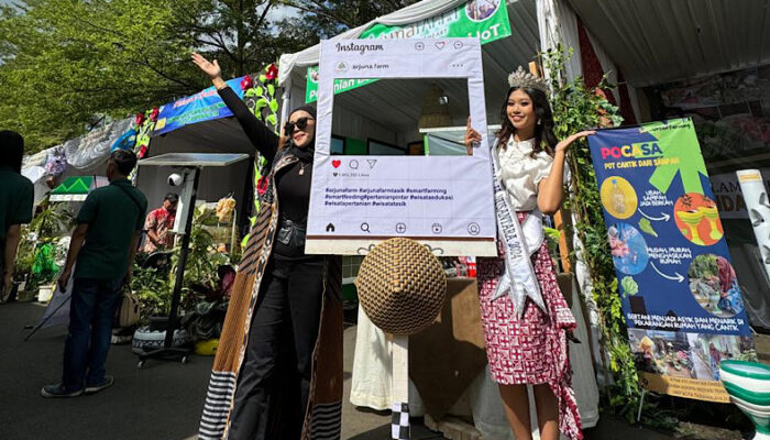Bangga, Putri Nusantara 2024 Perkenalkan Teknologi Pertanian di Gelaran HKP Ke 52