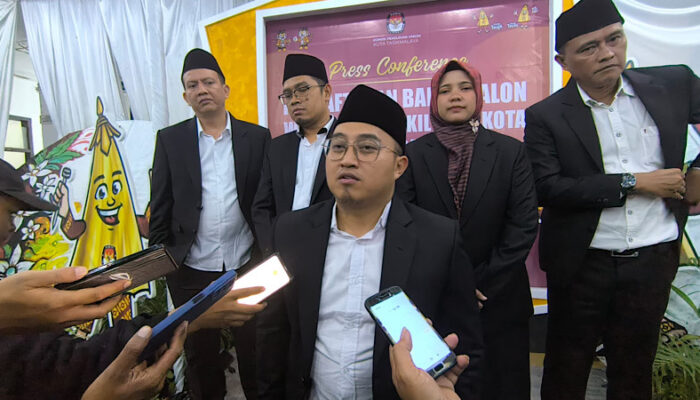 KPU Kota Tasikmalaya Terima Lima Pasangan Calon Wali dan Wakil Walikota Tasikmalaya