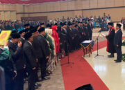 50 Anggota DPRD Kabupaten Tasikmalaya Resmi Dilantik, Cecep Nur Yakin jadi Ketua Sementara