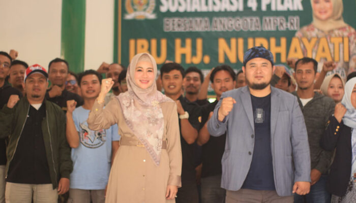 Karang Taruna Kecamatan Kawalu Sambut Baik Sosialisasi 4 Pilar Kebangsaan dari Hj Nurhayati