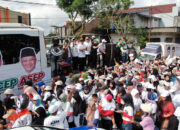 Mantaps, Ribuan Warga Tasela Tumplek Ikuti Jalan Sehat dan Senam CERDAS Cecep – Asep