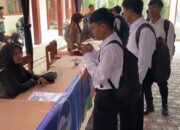 Tak Diduga Puluhan Pelamar Membludak, Saat BKK SMK PK Nurusalam Gelar Job Fair