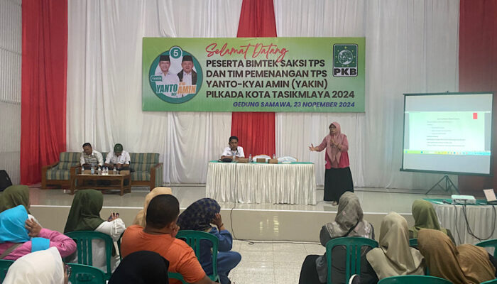 Ratusan Saksi Ikut Bimtek Tim Pemenangan Yanto – Amin, Berikut Tugas – Tugasnya