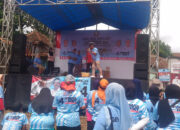 GEMPAR Bojong Kaum Gelar Gerak Jalan Sehat Bersama Viman-Diky