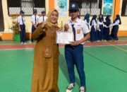 Mantaps, Novan Siswa SMP N 1 Kota Tasikmalaya Raih Juara 1 Eksibisi Tinju Amatir Mini Junior