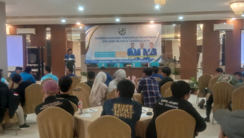 DPD KNPI Kota Tasikmalaya Berikan Pembekalan kepada Para DPK KNPI Se Kota Tasikmalaya