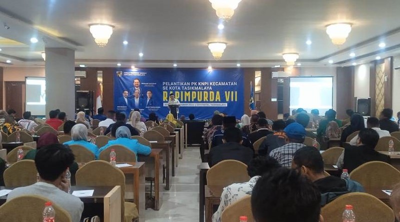 DPD KNPI Kota Tasikmalaya Lantik Pengurus PK KNPI se Kota Tasikmalaya