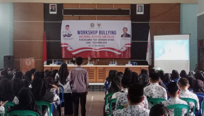 Gelar Work Shop Bullying, KPAID Bersama PGRI Kabupaten Tasik Dorong Sekolah Ramah Anak