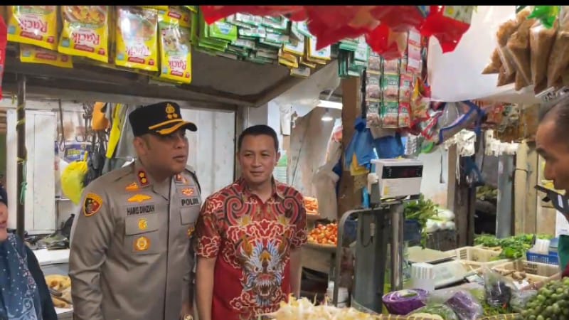 Satgas Pangan Kabupaten Tasikmalaya Sidak Pasar Singaparna, Beberapa Kebutuhan Alami Kenaikan Harga