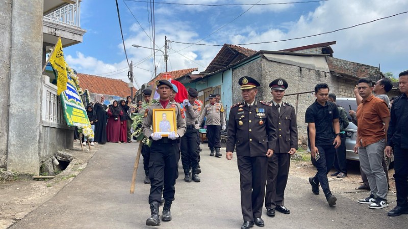 Anggota Polsek Cibalong Meninggal Dunia Usai Cek Kesiapan Lokasi PSU