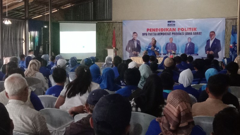 Panaskan Mesin Partai, DPD Partai Demokrat Jabar Gelar Pendidikan Politik di Kota Tasikmalaya