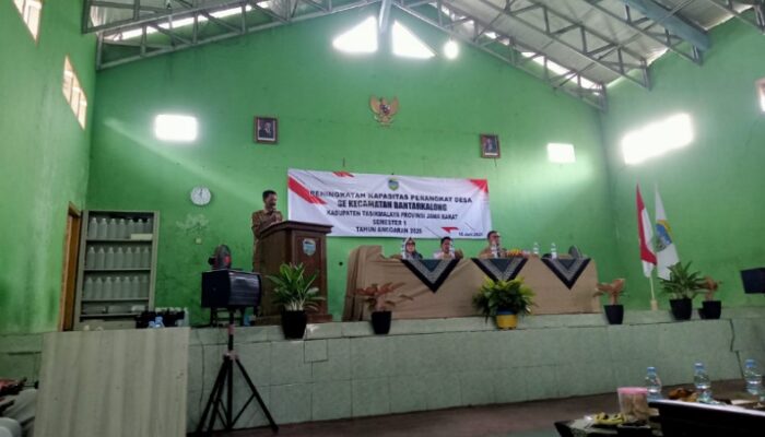 Peningkatan Kapasitas Perangkat desa se Kecamatan Bantarkalong, Dorong Profesionalisme Aparat Desa