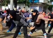 Dorong Budaya Berolahraga Bagi Warga dan Pemberdayaan UMKM, Pemdes Hegarwangi Gelar CFD Ala- Ala di Seputaran Taman Hegarwangi