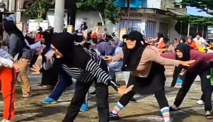 Dorong Budaya Berolahraga Bagi Warga dan Pemberdayaan UMKM, Pemdes Hegarwangi Gelar CFD Ala- Ala di Seputaran Taman Hegarwangi