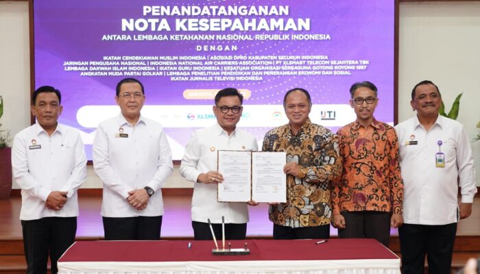 IJTI dan Lemhannas Teken MoU untuk Penguatan Wawasan Kebangsaan Jurnalis