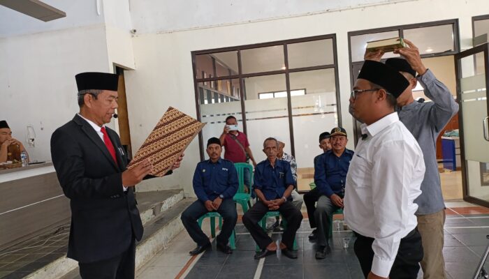 Usai 14 Tahun Mengabdi, Dedi Supriadi Digantikan Cecep Hidayat Jadi Kepala Wilayah Cijulang