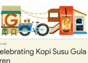 Kopi Susu Gula Aren Masuk Google Doodle Celebrating