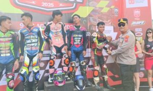 Sambut HUT ke 80 RI, Polres Ciamis dan IMI Gelar Open Road Race 2025