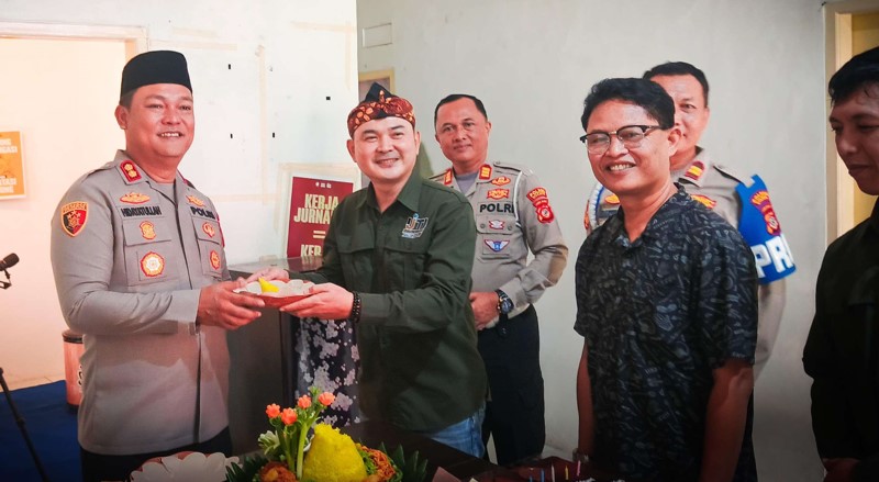 IJTI Galuh Raya Dapat Kejutan dari Kapolres Ciamis di Usianya ke 27 Tahun