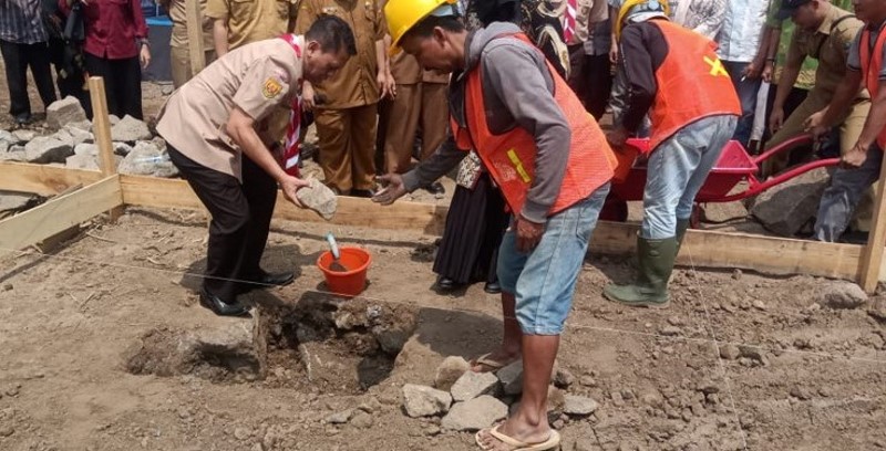 Penantian Warga Bungursari Segera Terwujud, SMA N 11 Tasikmalaya Mulai Dibangun