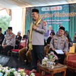 Pesan Kapolres Ciamis Untuk Masyarakat Cihaurbeuti pada Pengajian Bulanan