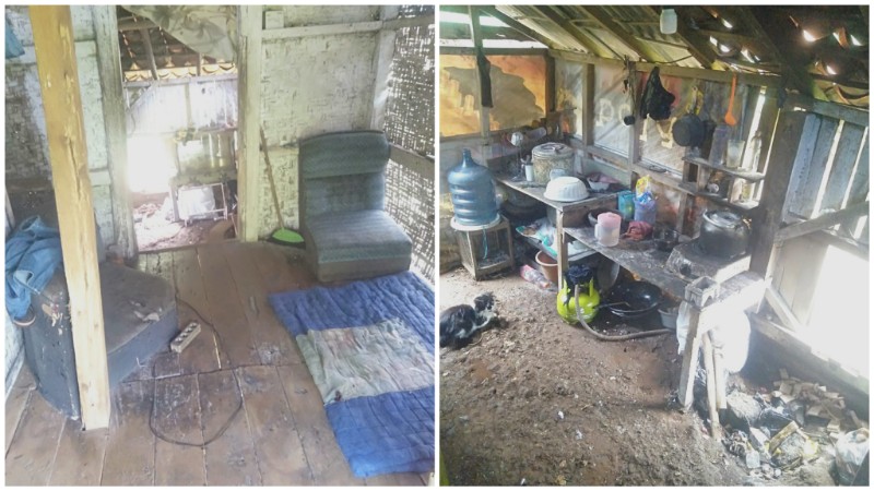 Tak Punya Penghasilan, Pasangan Muda di Mangunreja Terpaksa Tinggal di Gubuk Reyot