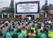 Polres Tasikmalaya Bersama Pemkab Tasikmalaya dan Komunitas Ojol Gelar Istigosah