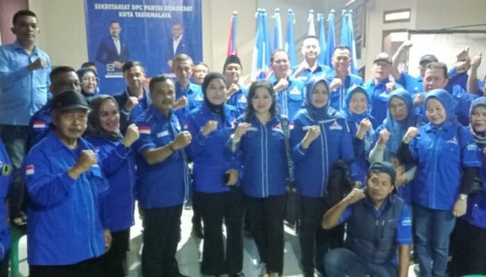 Panaskan Mesin Partai, Ketua Bapilu Demokrat Jawa Barat Konsolidasi ke DPC Kota Tasikmalaya