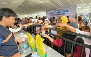 Gerakan Pangan Murah di Bulan Ramadan, Langkah Kongkret Polres Tasikmalaya Ringankan Beban Masyarakat